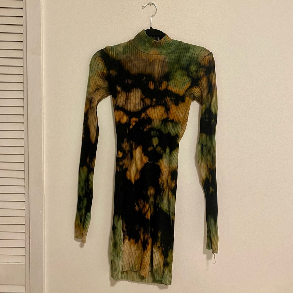 COTTON CITIZEN Ibiza Mini Dress in Desert Mirage